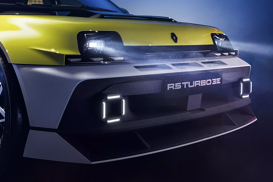 O interpretare modernă a modelului Renault 5 Turbo